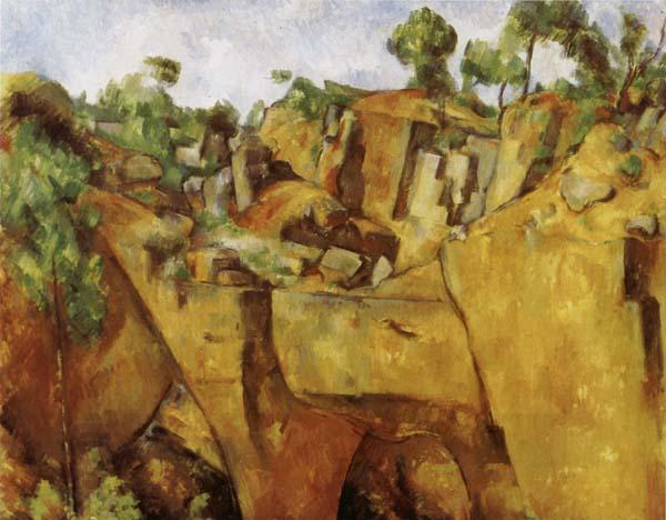 Paul Cezanne La Carriere de Bibemus oil painting picture